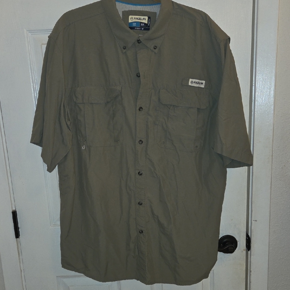 Magellan Outdoors Khaki Adventure Shirt